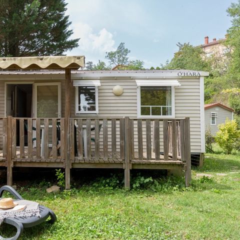 Stacaravan 6 personen - Vakantiehuis Châtaigne 6p 3ch ***