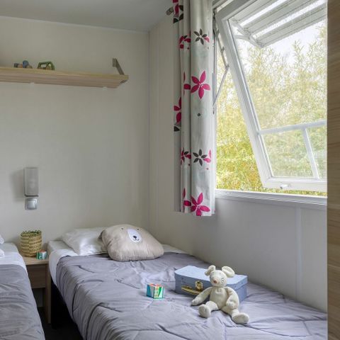 Stacaravan 6 personen - Vakantiehuis Châtaigne 6p 3ch ***