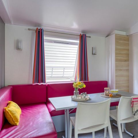 Stacaravan 6 personen - Vakantiehuis Châtaigne 6p 3ch ***