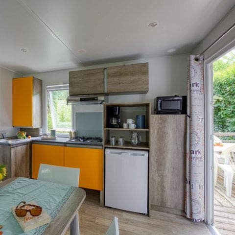 Stacaravan 5 personen - COTTAGE 5p 2bed ***