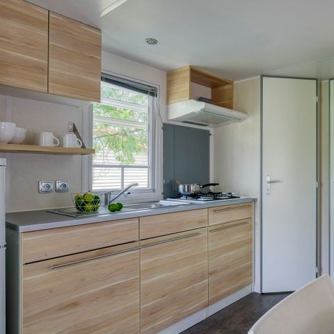 Stacaravan 4 personen - COTTAGE 4p 2bed ***