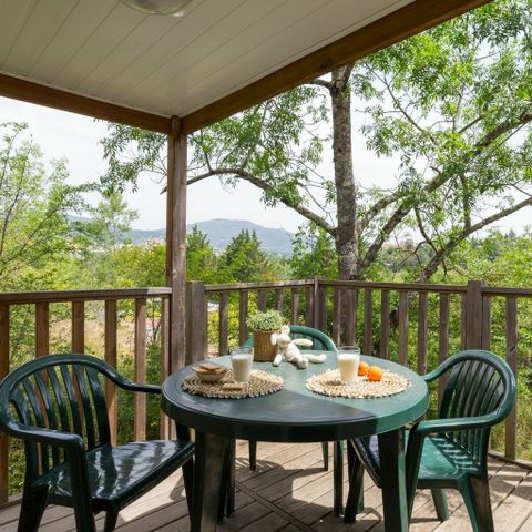 Stacaravan 4 personen - COTTAGE 4p 2bed ***