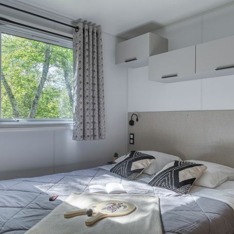 Stacaravan 6 personen - COTTAGE 6p 3ch airconditioning ****