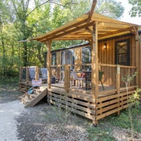 Stacaravan 6 personen - Vakantiehuis Mézenc 6p 3ch ****