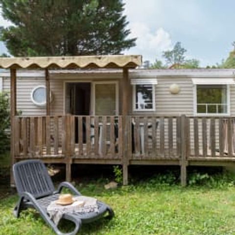 Stacaravan 6 personen - Vakantiehuis Châtaigne 6p 3ch ***