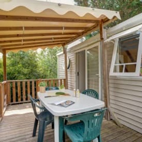 Stacaravan 6 personen - Vakantiehuis Châtaigne 6p 3ch ***