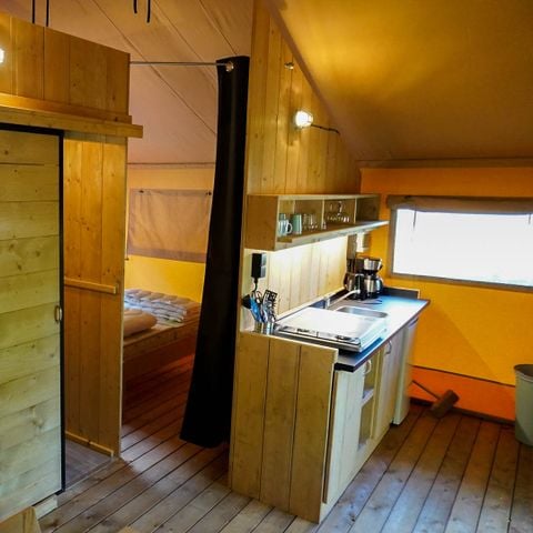 Safaritent 4 personen - incl. sanitair 4