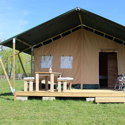 Vodatent Camping Terre Ferme - Camping Saône-et-Loire - Afbeelding N°4