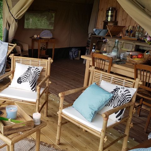 Vodatent Glamping des deux Marguerites - Camping Orne - Afbeelding N°4