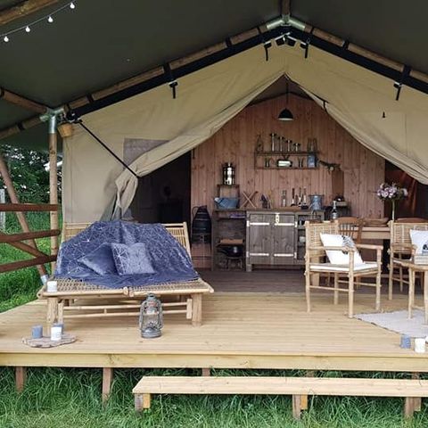 Vodatent Glamping des deux Marguerites - Camping Orne - Afbeelding N°6