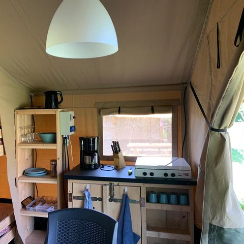 Vodatent Minicamping Sous les Cloches  - Camping Allier - Afbeelding N°2