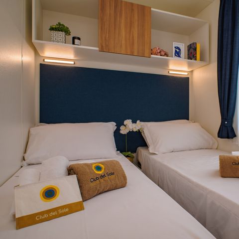 Stacaravan 6 personen - Lodge Superieur Gezin