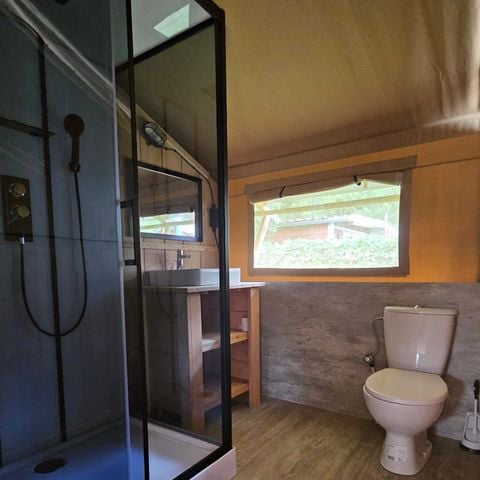 Safaritent 6 personen - incl. sanitair