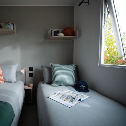 Bungalow 6 personen - Mobile home Riviere 3 omheind