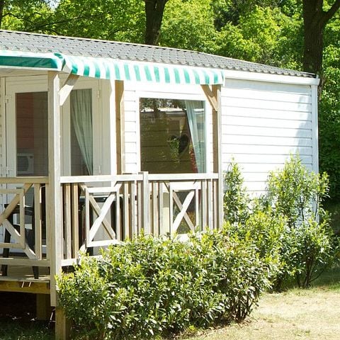 Stacaravan 4 personen - stacaravan/chalet TV