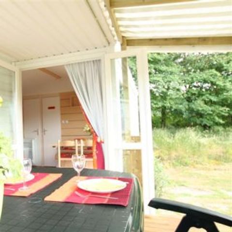 Stacaravan 4 personen - stacaravan/chalet TV