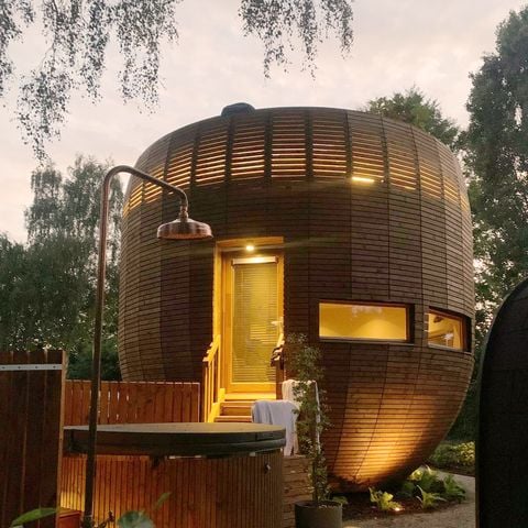 Uniek 2 personen - The Nutshell met hottub en sauna