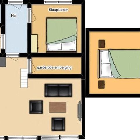 VAKANTIEHUIS 4 personen - A