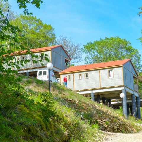 Stacaravan 6 personen - Belvedère