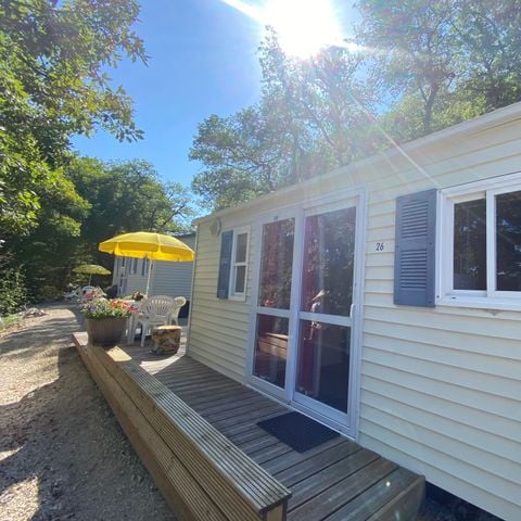 Stacaravan 6 personen - Mobilhome Salignac