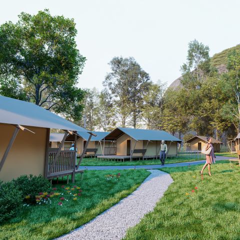 Safaritent 6 personen - Lodgetent Bergerac Deluxe