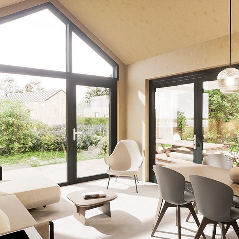 Chalet 8 personen - Dordogne Deluxe - met bijzettent