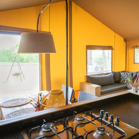 Safaritent 5 personen - Luxe