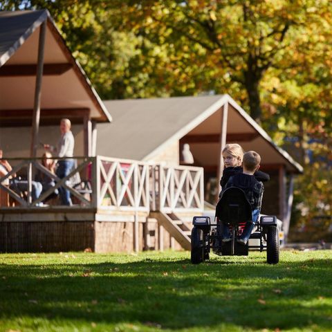 Lodge 6 personen - Rheezerlodge DeLuxe hoog