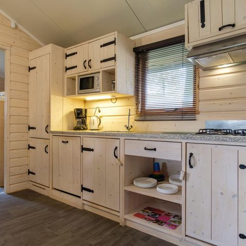 Lodge 6 personen - Rheezerlodge DeLuxe hoog