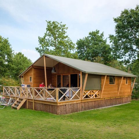 Lodge 6 personen - Rheezerlodge DeLuxe hoog