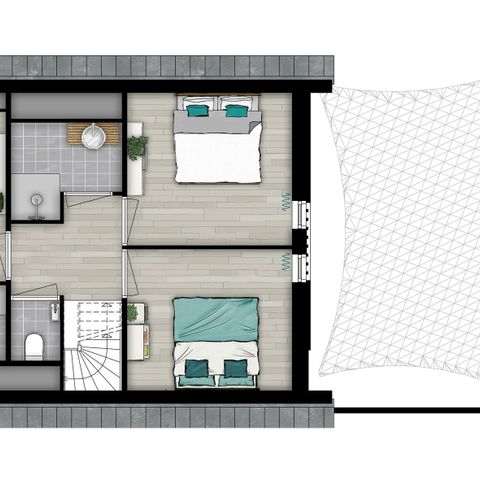 VAKANTIEHUIS 6 personen - Luxe