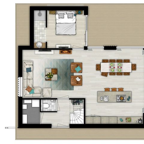 VAKANTIEHUIS 10 personen - Luxe