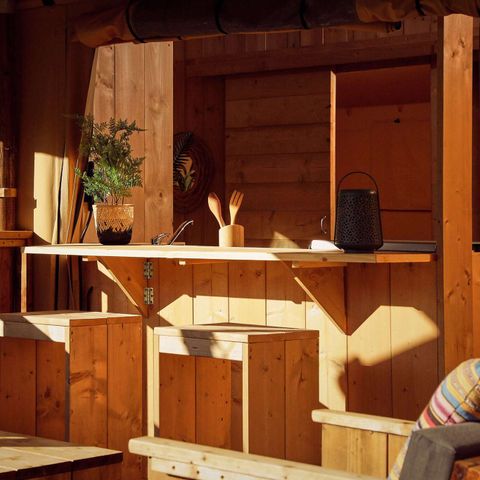 Safaritent 7 personen - La Gran Vida Hottub