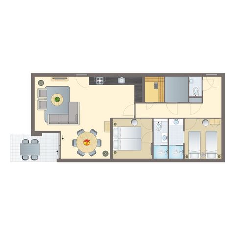 APPARTEMENT 4 personen - 4L2
