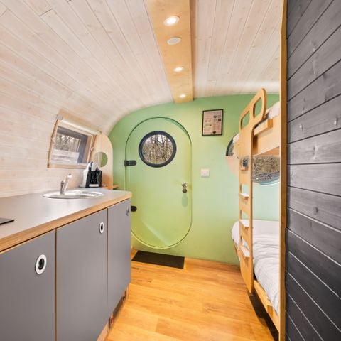 Accommodatie 4 personen - Boomhut Skycabin Sluipwesp