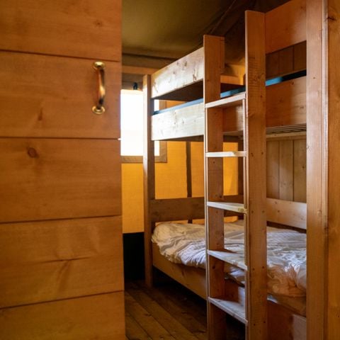 Safaritent 6 personen - incl. sanitair