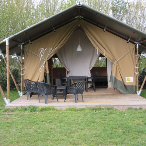 Vodatent Boerencamping Swarthoeve  - Camping Wormerland - Afbeelding N°2