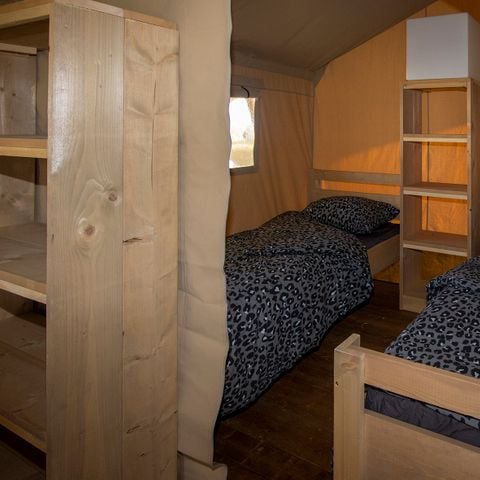 Safaritent 4 personen - incl. toilet