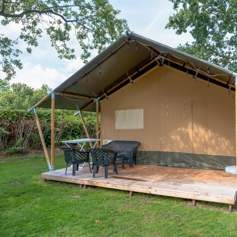 Safaritent 6 personen - incl. toilet