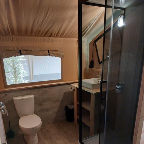 Safaritent 6 personen - incl sanitair