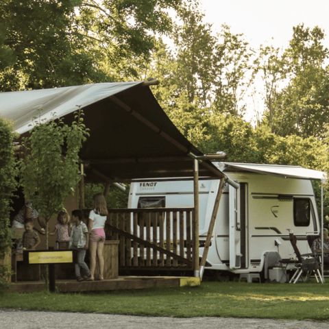 Vodatent Vakantiepark de Toffe Peer - Camping De Wolden - Afbeelding N°2