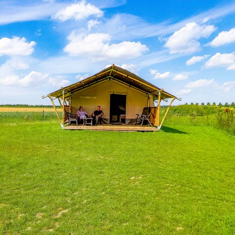 Safaritent 6 personen - incl. toilet