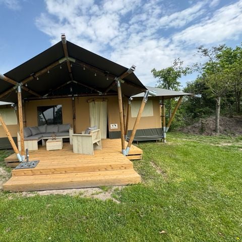 Safaritent 7 personen - Safari-lodge de luxe