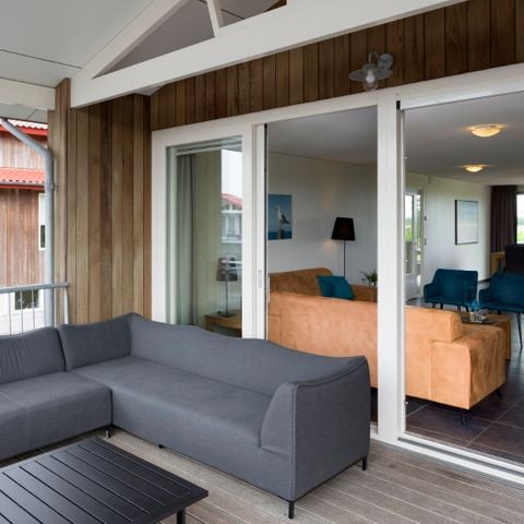 Bungalow 12 personen - Goudplevier Bubbelbad 10+2