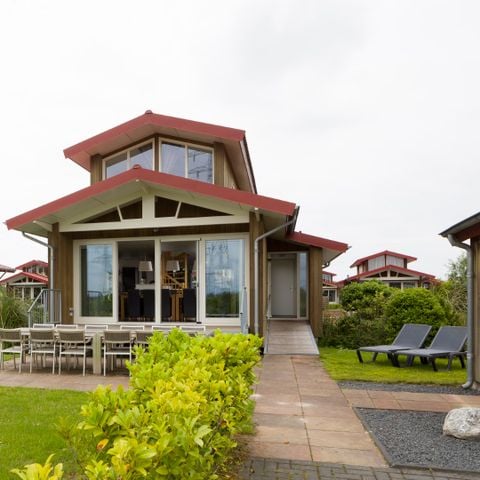 Bungalow 12 personen - Goudplevier Bubbelbad 10+2