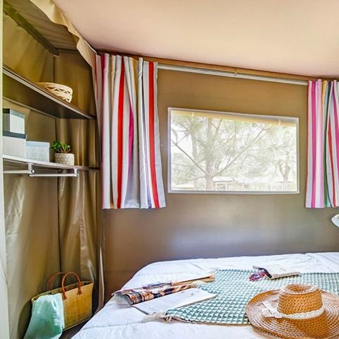 Safaritent 4 personen - incl. sanitair