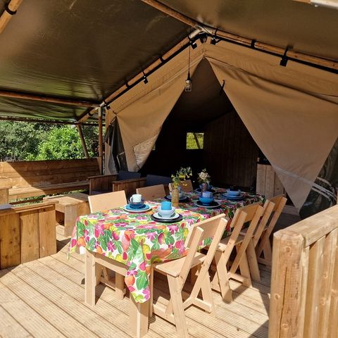 Vodatent Domaine La Sauzette - Camping Aube - Afbeelding N°3