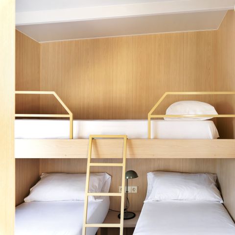 Stacaravan 5 personen - Mobil Home Gezin +
