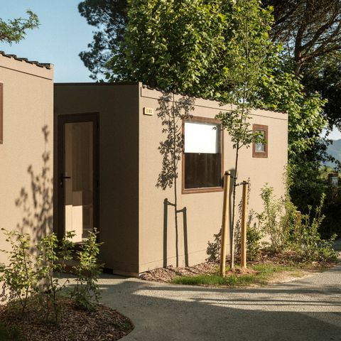 Stacaravan 5 personen - Mobil Home Gezin +