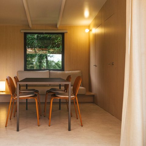 Stacaravan 5 personen - Mobil Home Gezin +